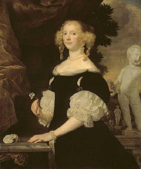 Portrait of a Woman, Abraham van den Tempel